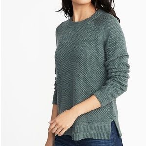 Old Navy Green Knit Sweater